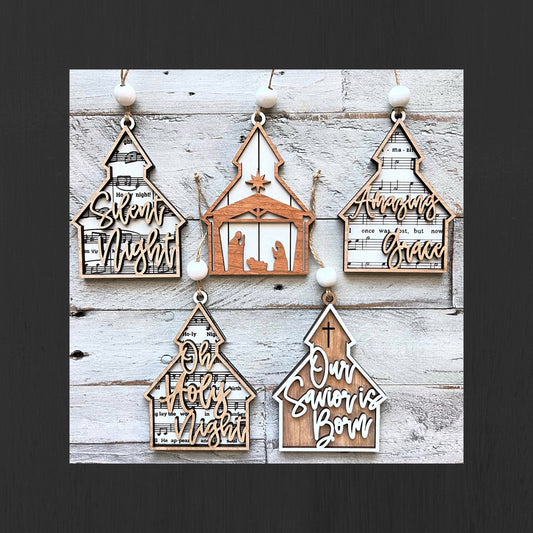 Church Ornament |Church Choir Ornaments | Christian Ornaments | Church Christmas Gifts