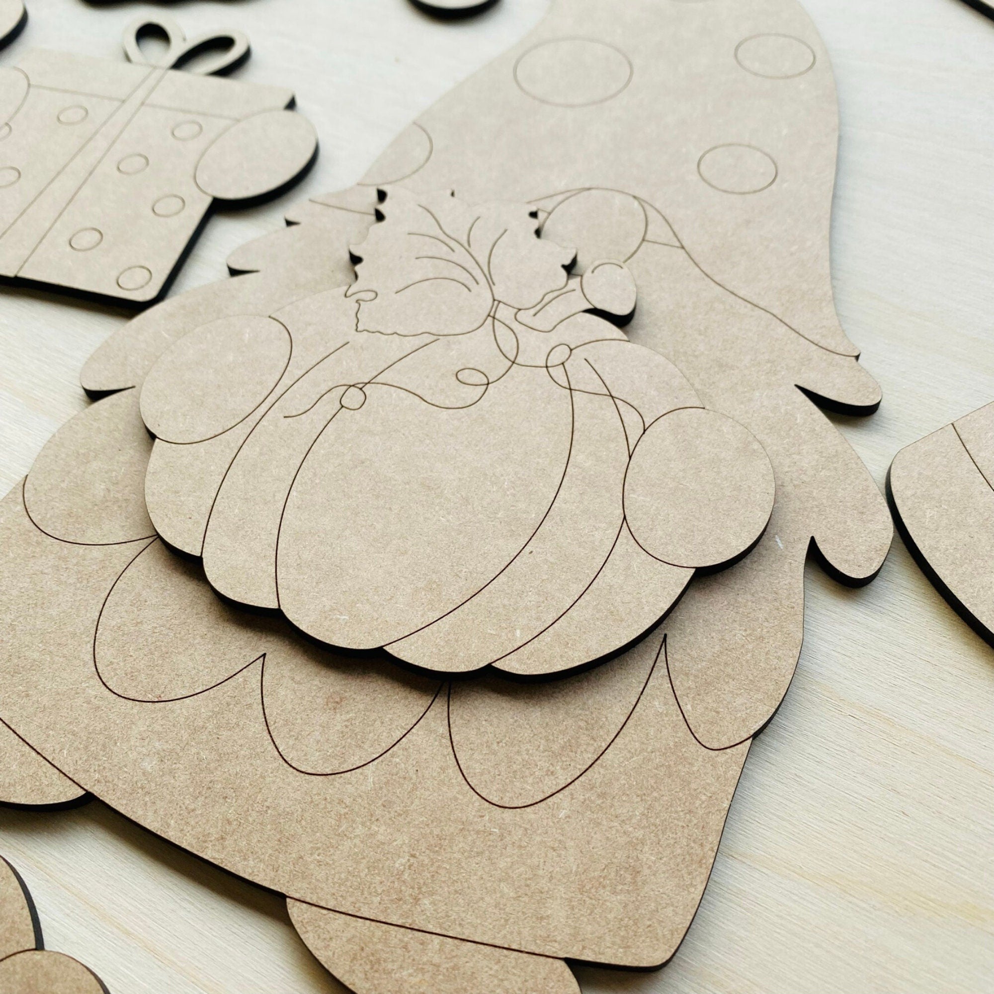 Gnome Seasonal Kit | Gnome Interchangeable Kit SVG | Halloween Download SVG File | Christmas SVG | Pumpkin File | Glowforge | Laser File