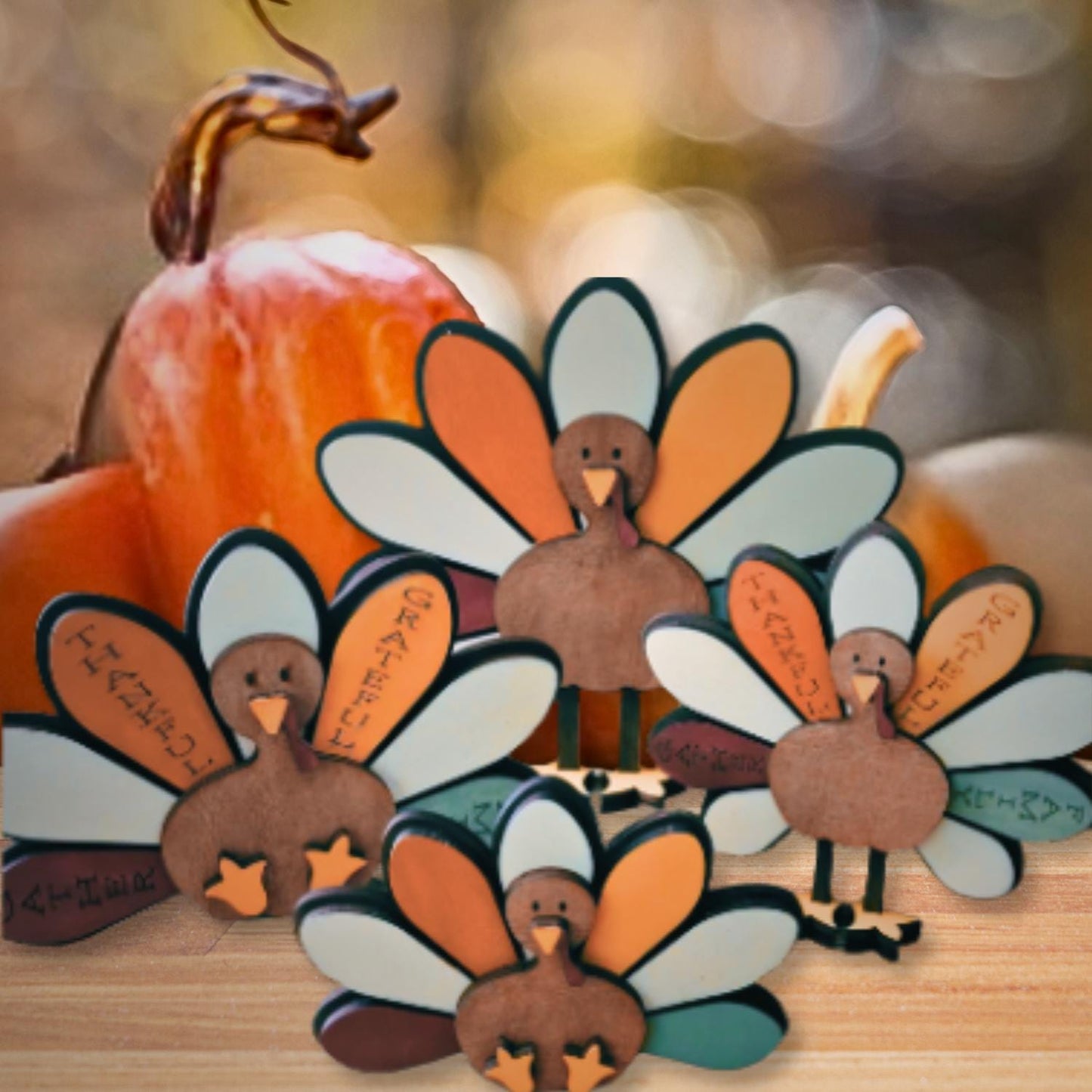 Thanksgiving Turkey Shelf Sitter