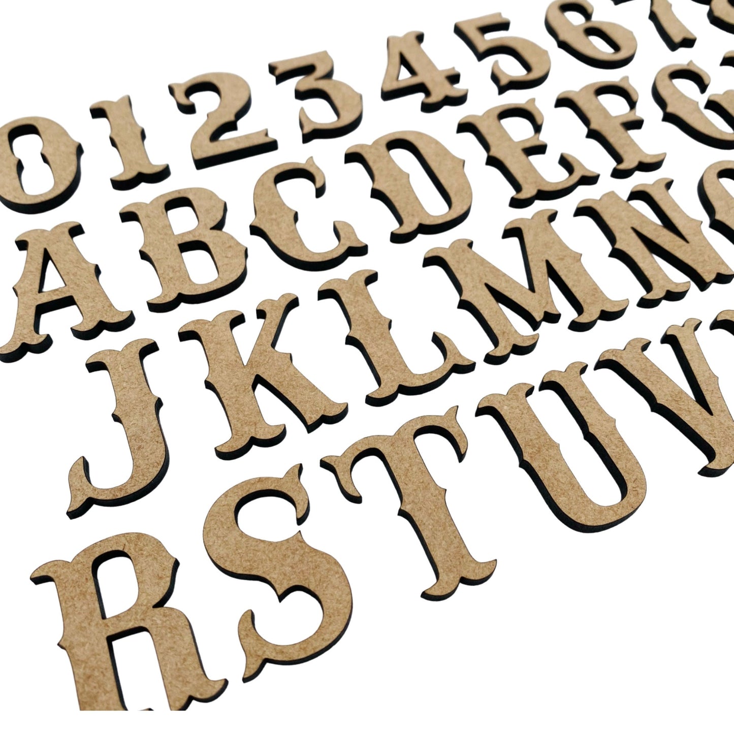 Railroad Western Wooden Letters