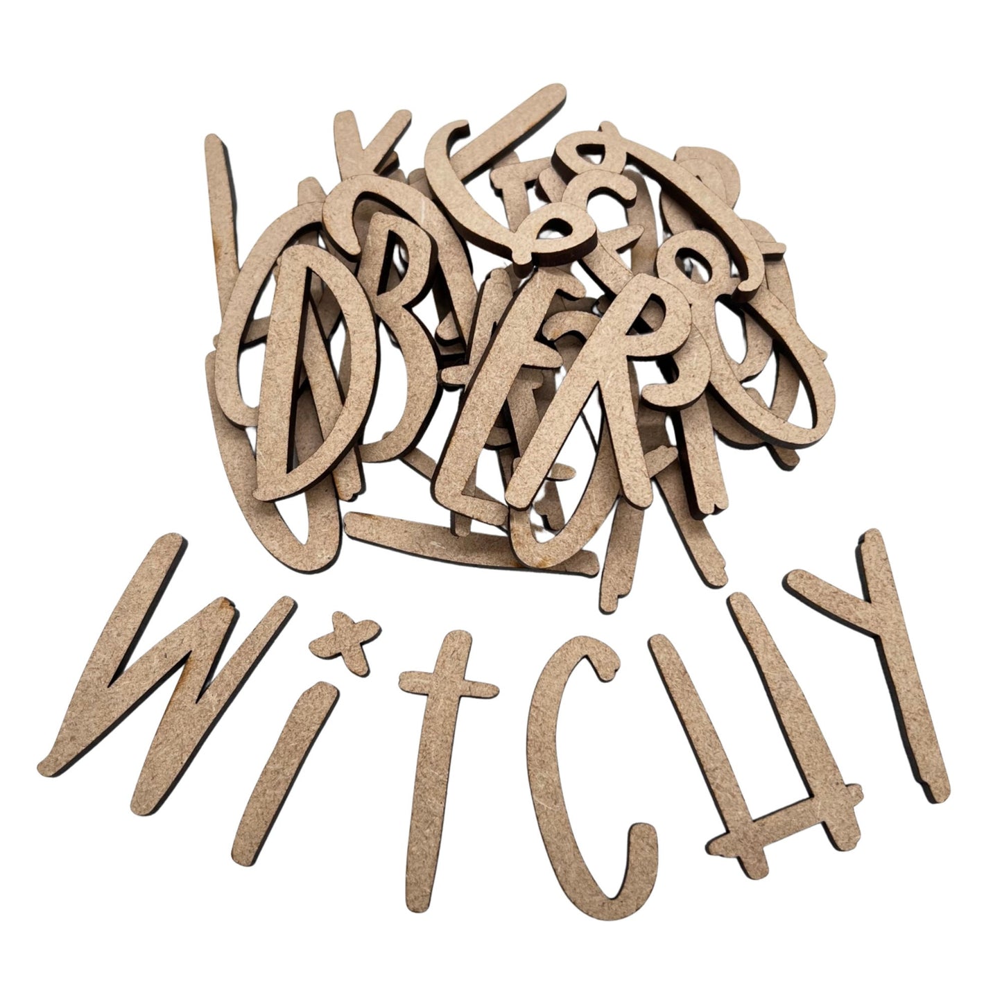 Witchy Vibes Wooden Letters
