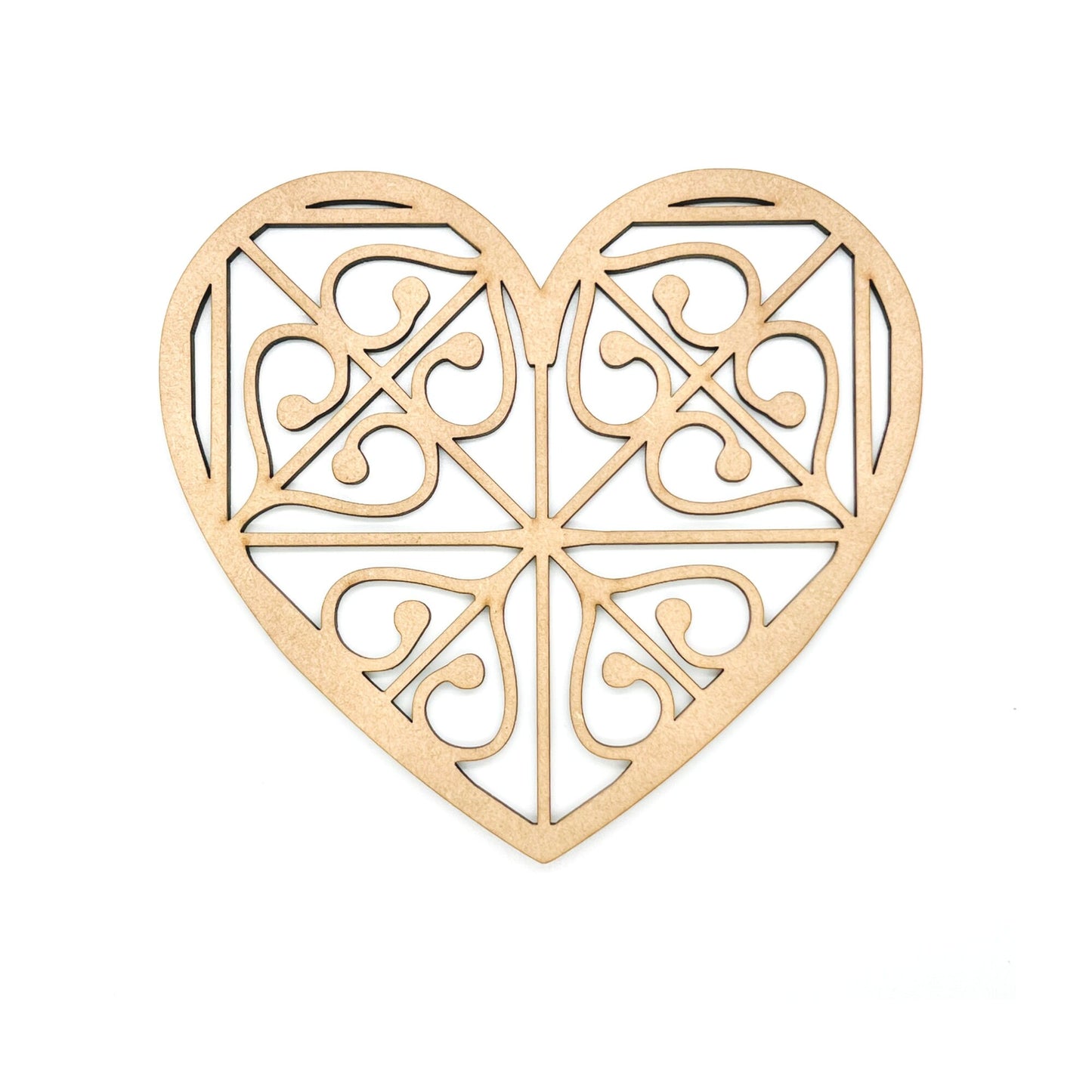 Small Celtic Heart | Valentine Heart | Irish Heart  | Valentine Crafts | Wood Heart Cutout | 1 layer or 2 Layer