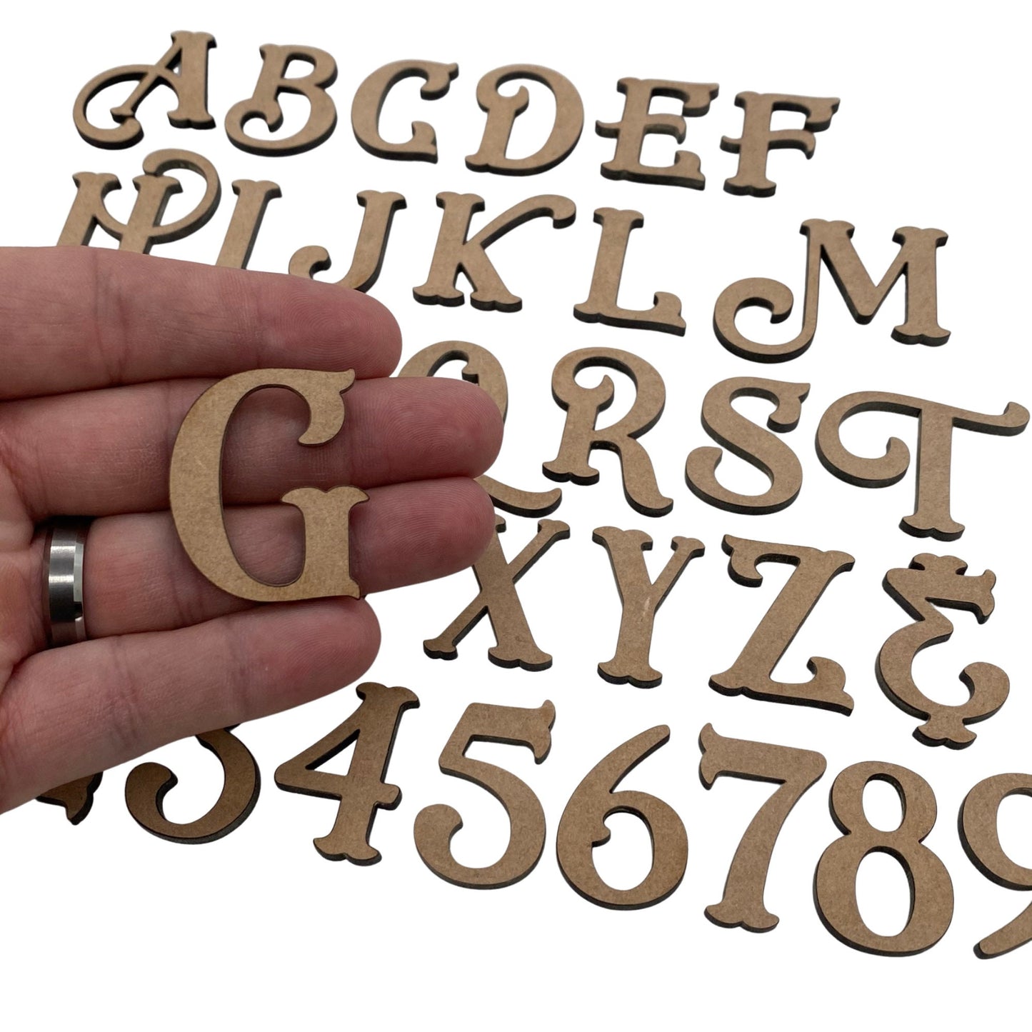 Eastman Wooden Letters