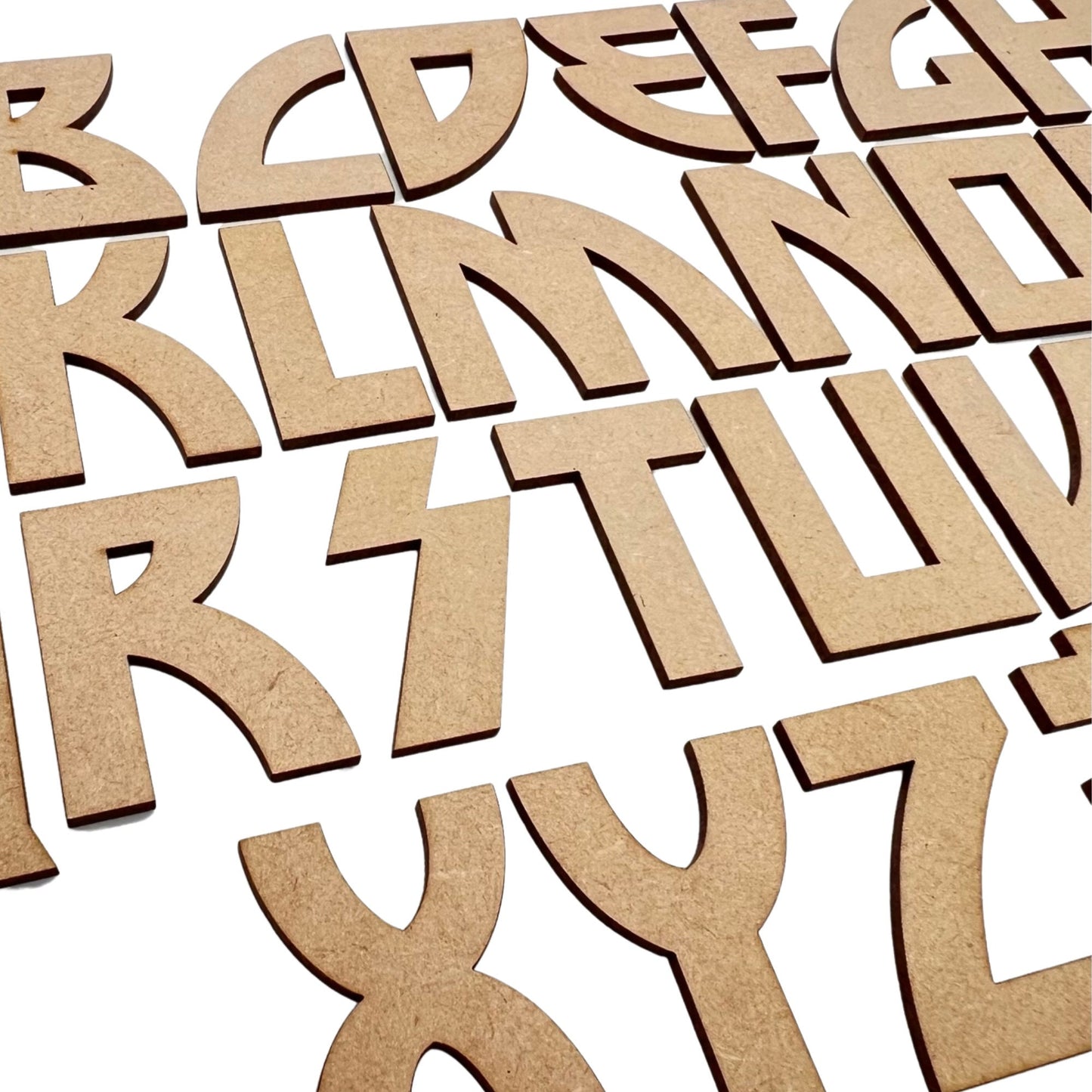 Musical Kiss Wooden Letters