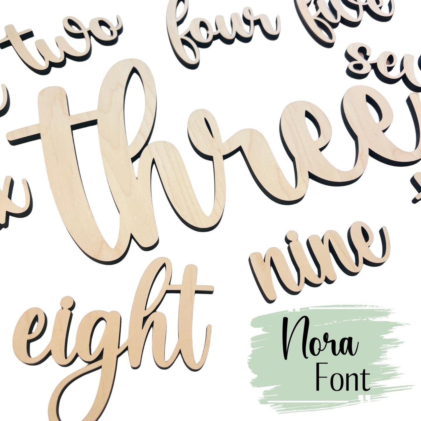 Custom Words & Numbers, Wedding Number, Birthday Numbers, Table Numbers, Script Words, Wooden Names, Personalized Nursery Names
