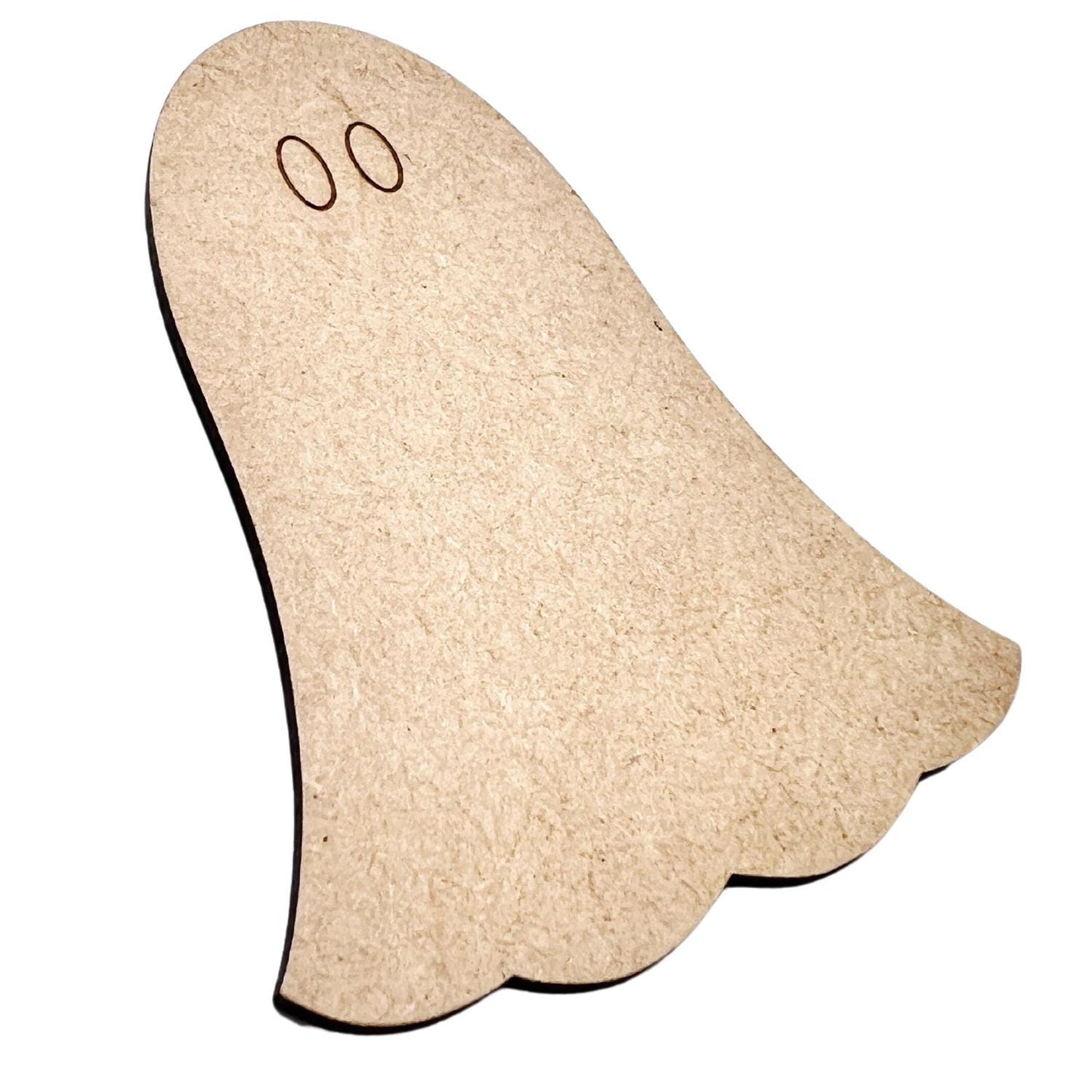 Small Wooden Ghost Paint by Line | Halloween Ghost Craft Shape