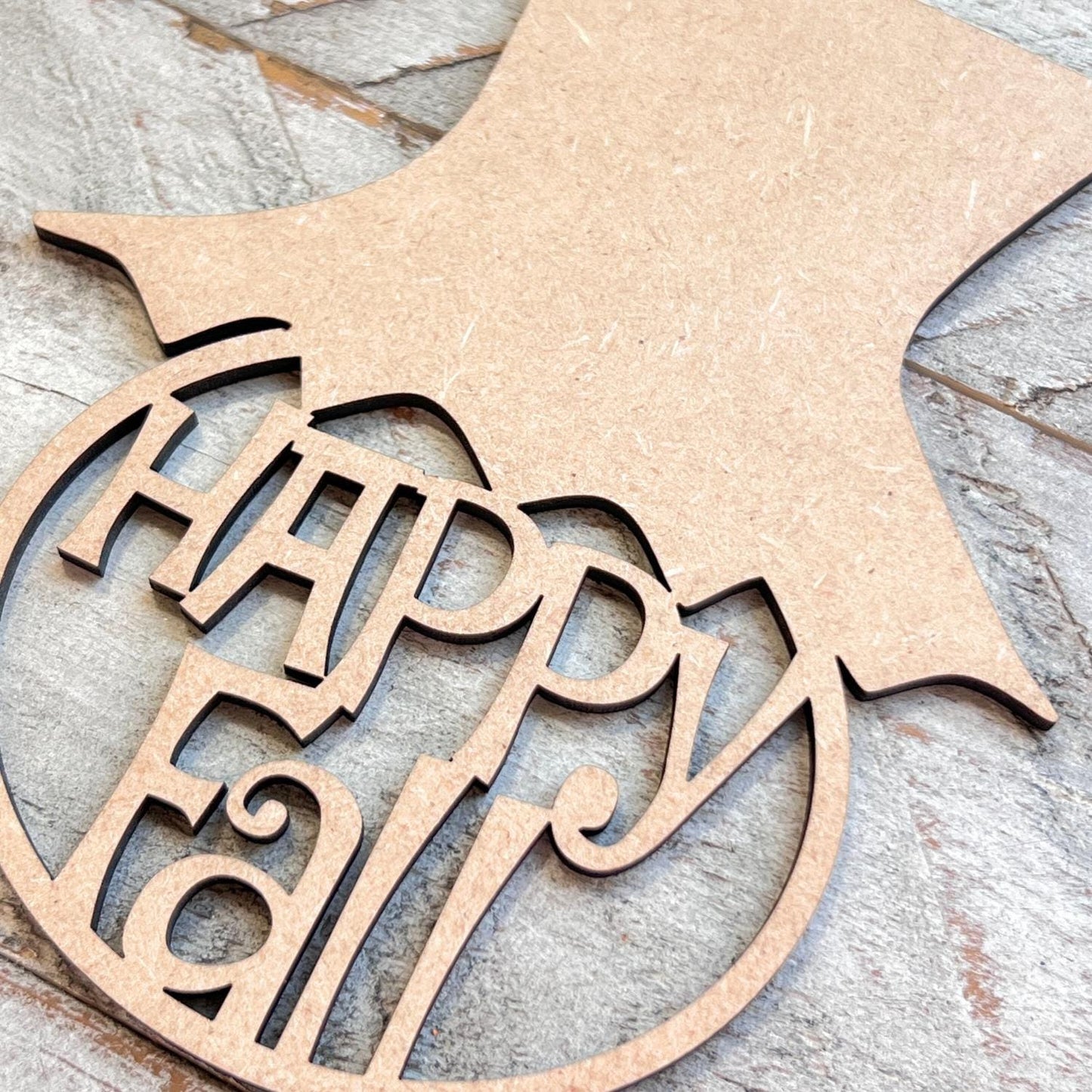 happy Fall Scarecrow Hat | Fall sign
