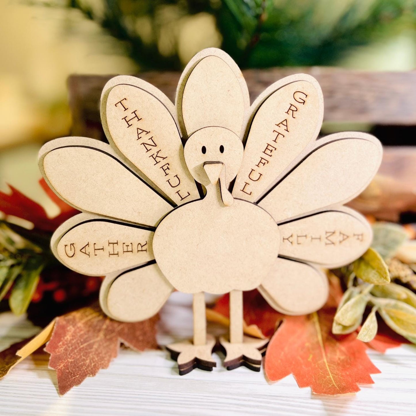 Thanksgiving Turkey Shelf Sitter