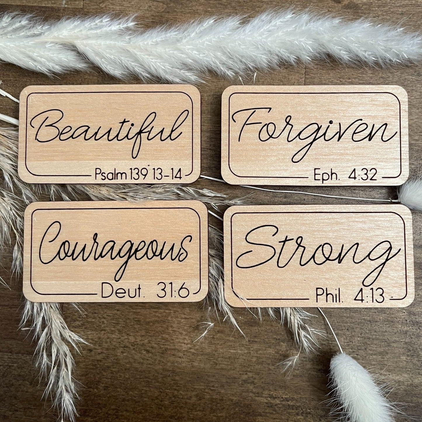 Bible verse magnets/ Christian Magnets/ Refrigerator Magnets/ Gift Ideas