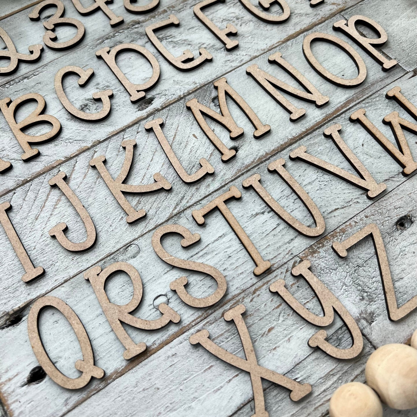 Teacher's Pet Wooden Letters