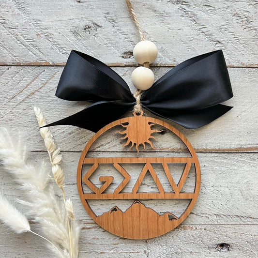 God is Greater Than the Highs and Lows | Christian decor | Christian Car Charm | Bible Verse Car Charm | Christian Gifts