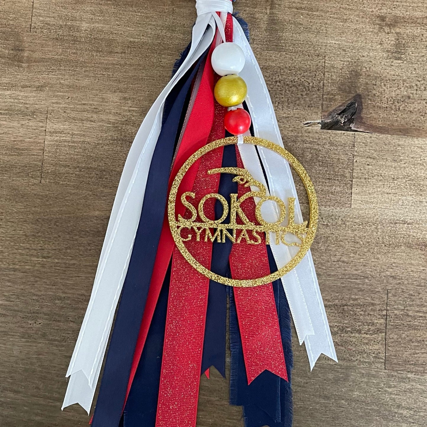 Custom Made Sport Bag Tassel | Team Colors| Customizable Bag Tassels