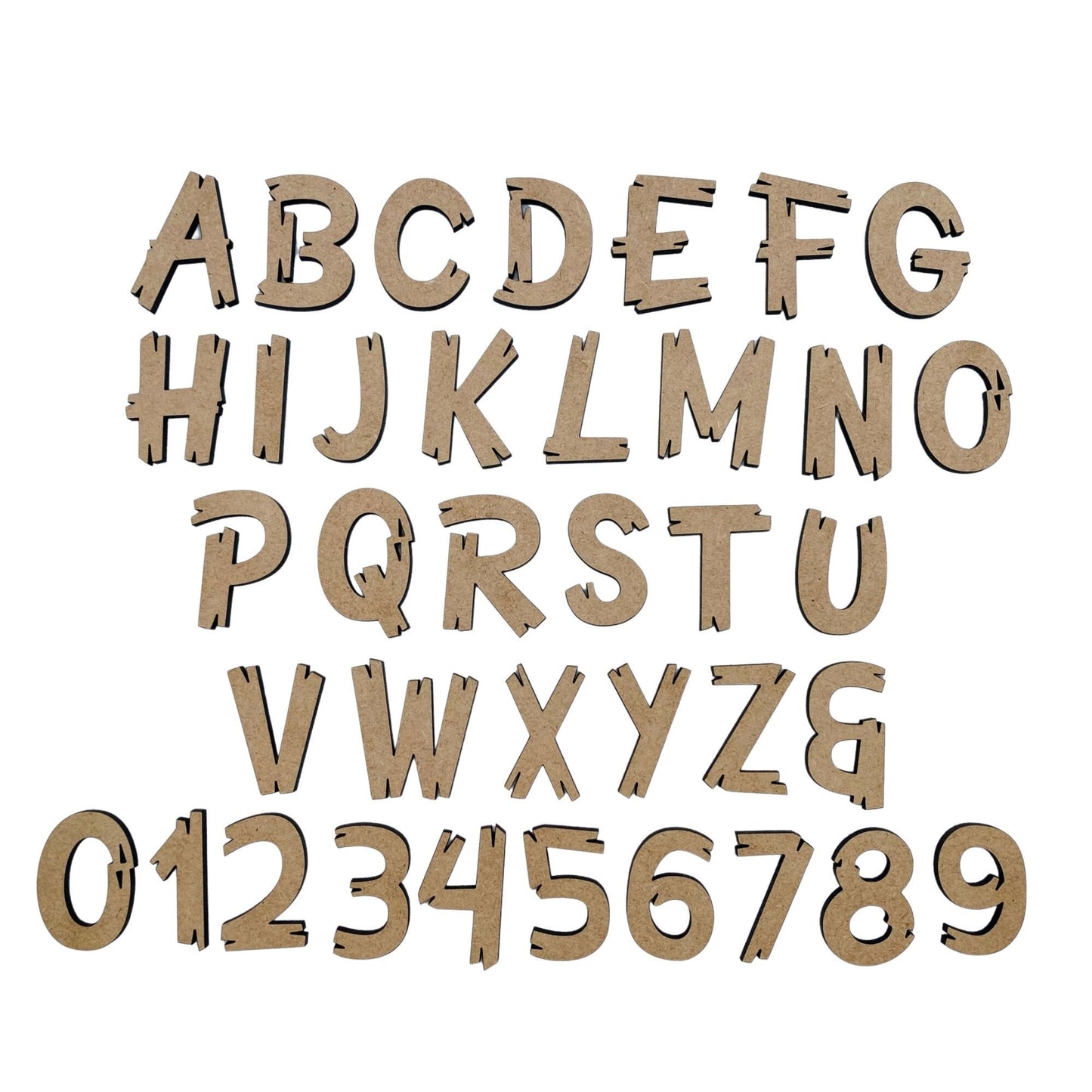 Driftwood Wooden Letters