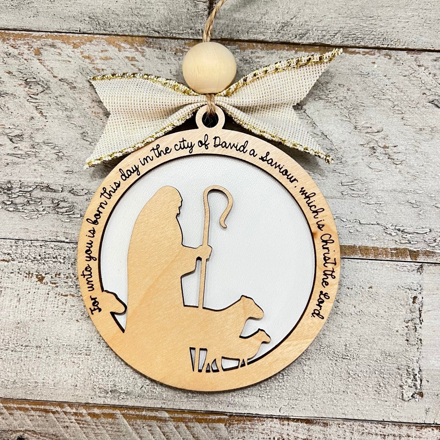 Nativity Ornaments | Christian Christmas Ornaments | Jesus Ornaments