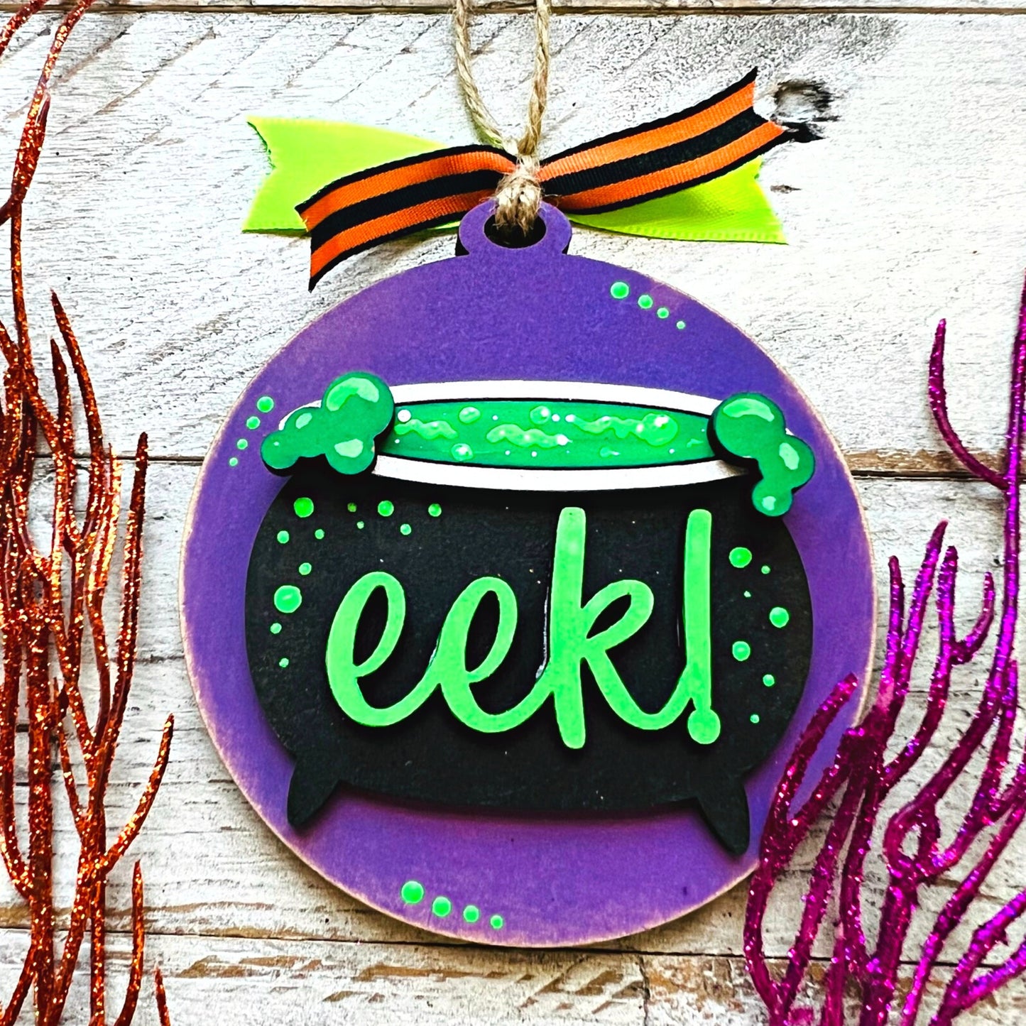 Hand Painted Halloween Ornaments | Halloween Decor | Halloween Christmas Tree | Halloween Charms