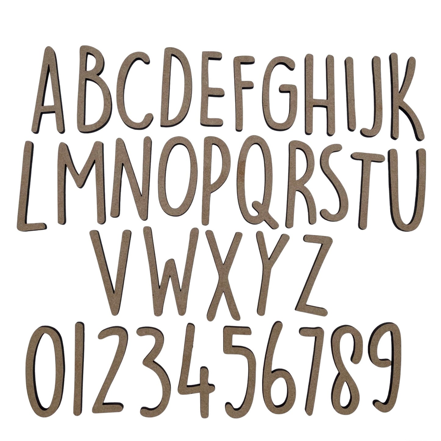 DK Lemon Wooden Letters