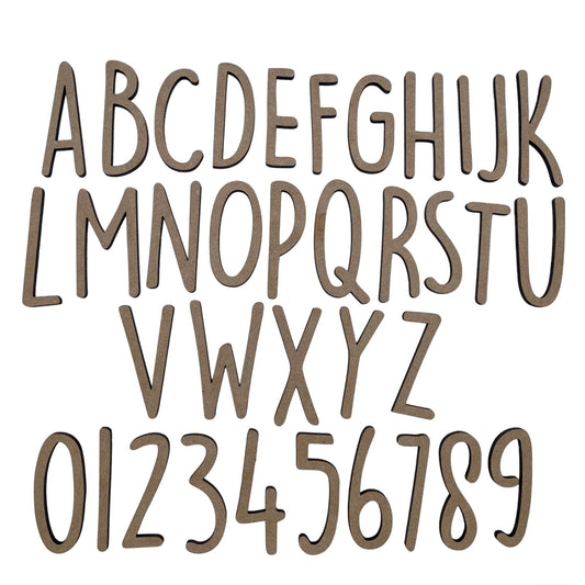 DK Lemon Wooden Letters
