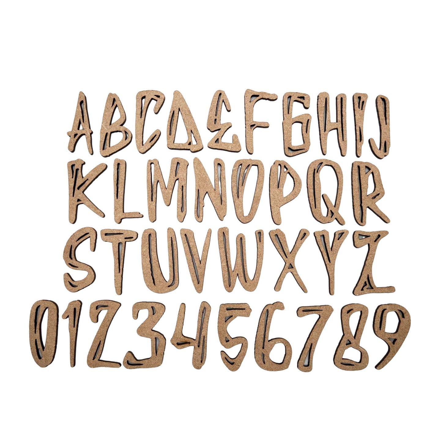 Wasted HALLOWEEN Wooden Letters