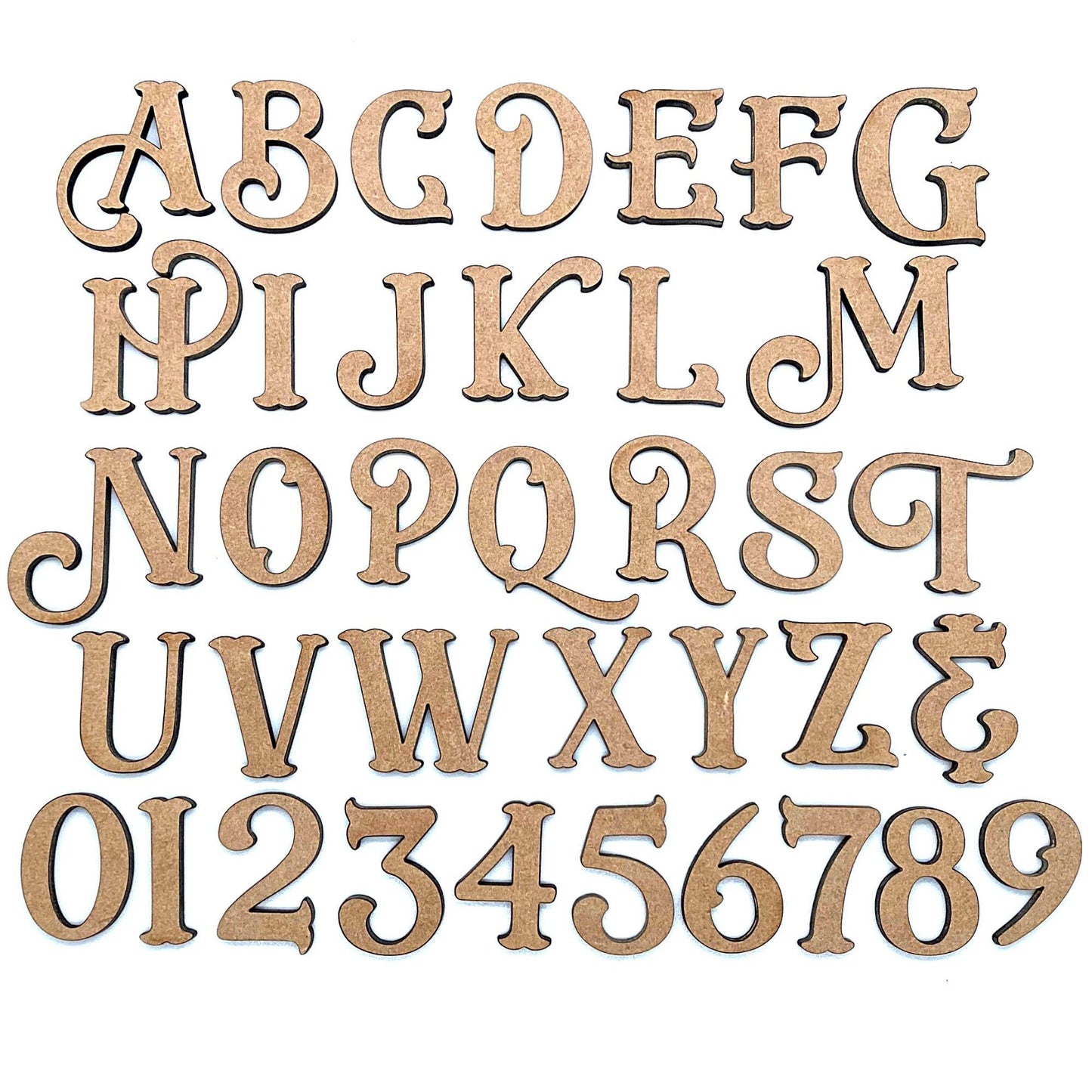 Eastman Wooden Letters
