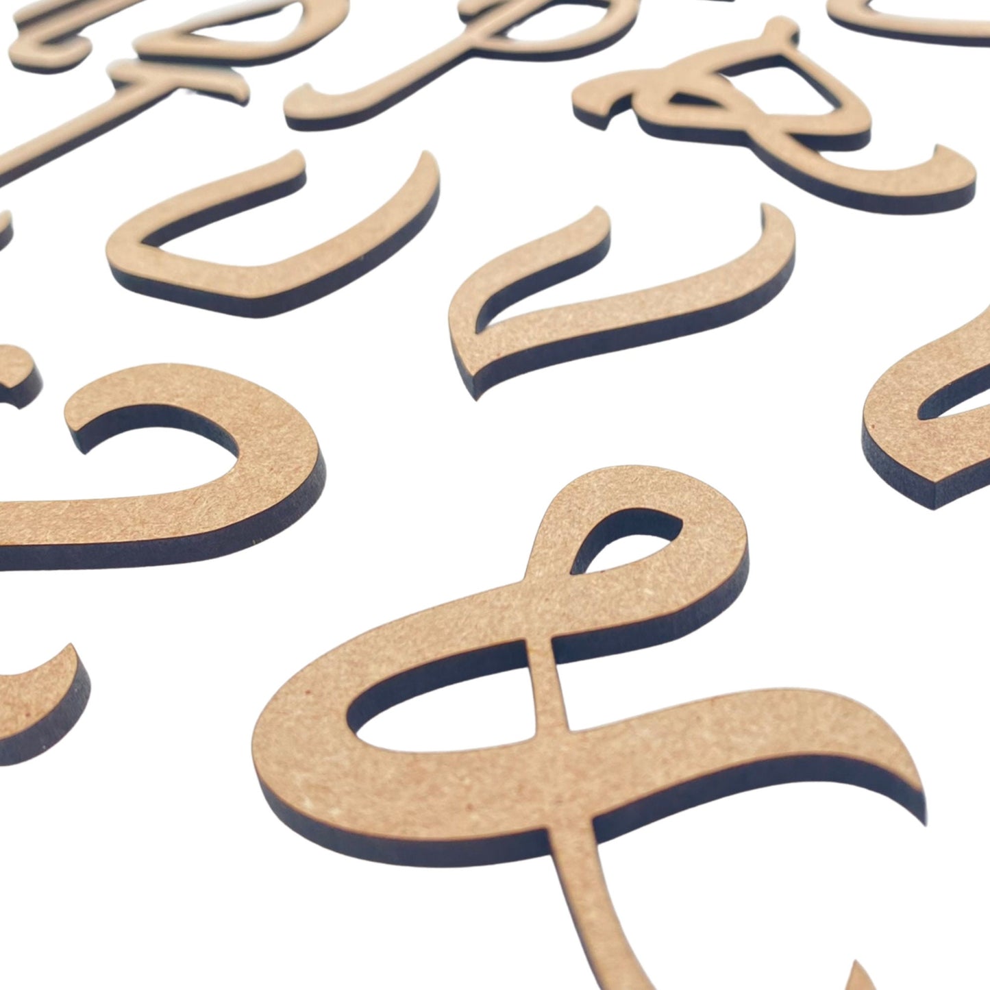 Arabian Nights Wooden Letters