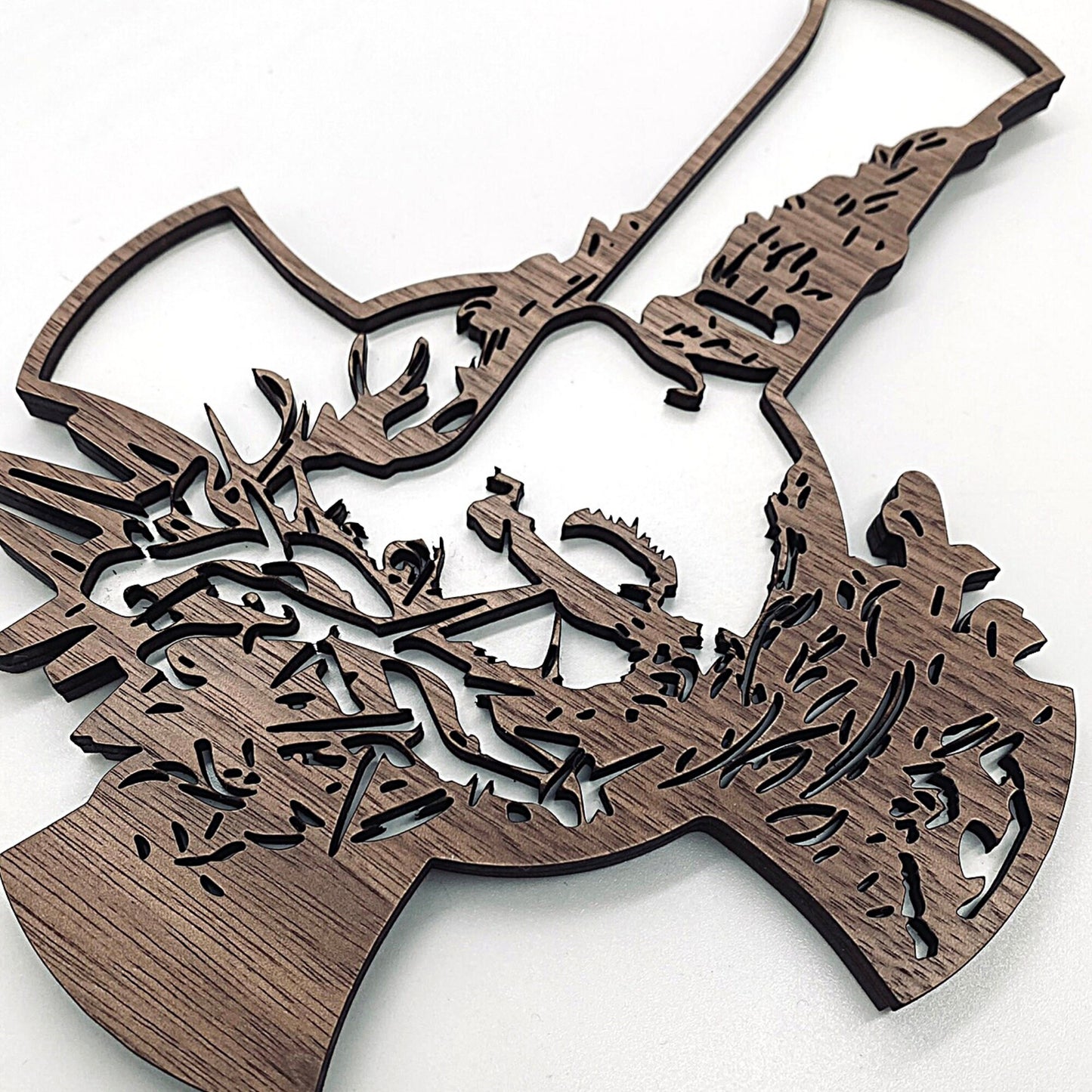 Jesus Cross | Detailed Wooden Cross | Wood Cross Home Decor | Fireplace Decor | Bookshelf Cross Decor | Religious Cross | Christian Gifts