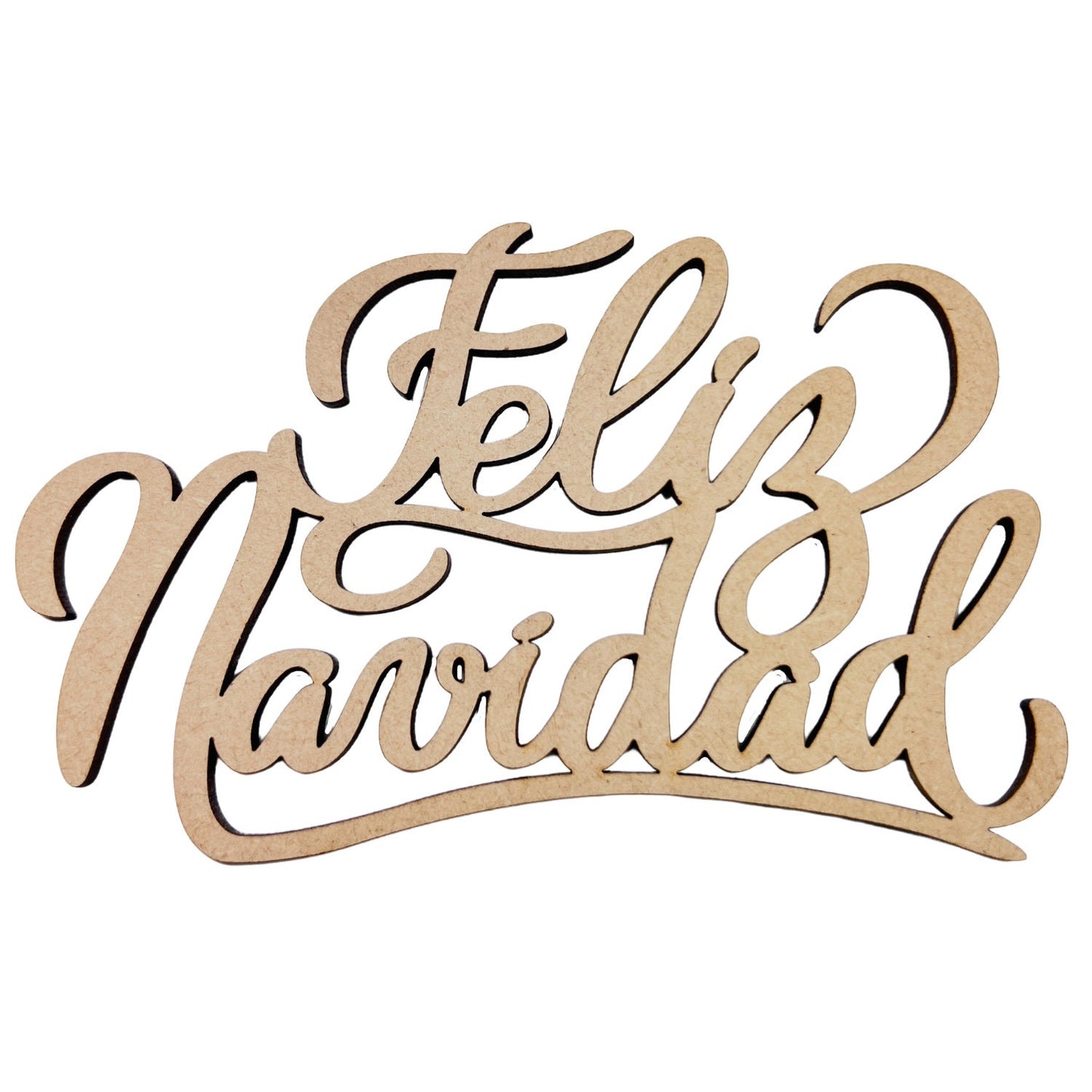 Large Feliz Navidad Wood Word Cutout | Merry Christmas wood letter | Christmas wreath | Christmas Door hanger | Christmas Crafts |
