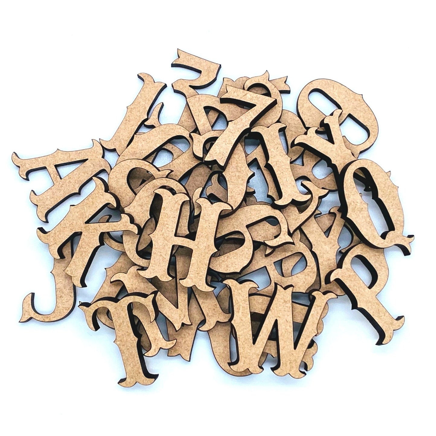 Railroad Western Wooden Letters