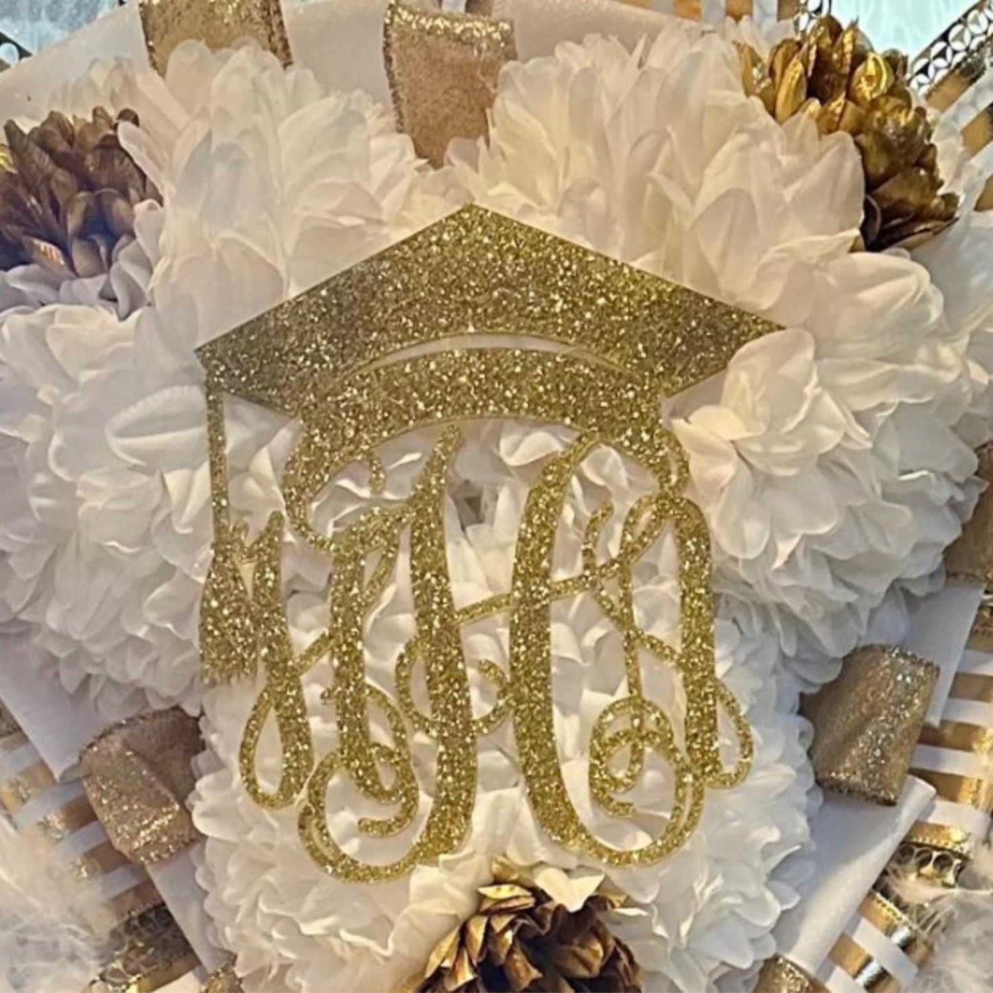 Homecoming Mum Acrylic Accents – Custom Monograms, Graduation Cap Designs, Names & More, 1/8" Acrylic with 50+ Colors